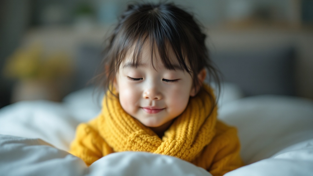 規則正しい生活を取り戻そうとする子どもの朝の様子