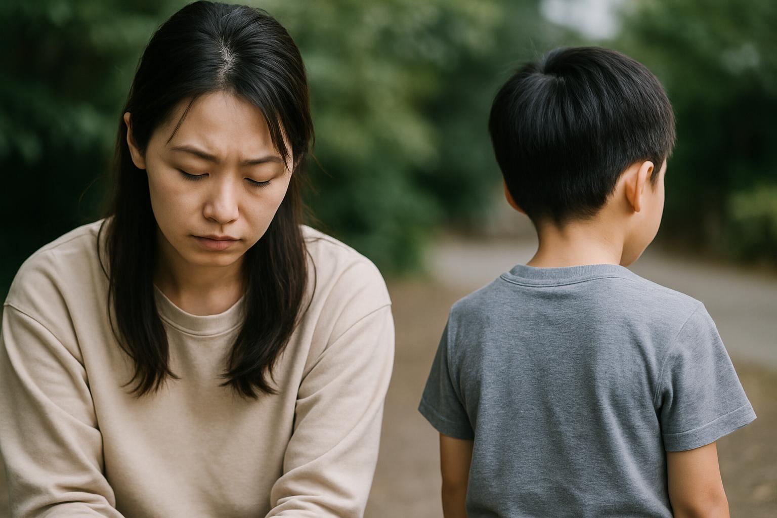 不登校に責任を感じて悩む親と距離を取る子ども