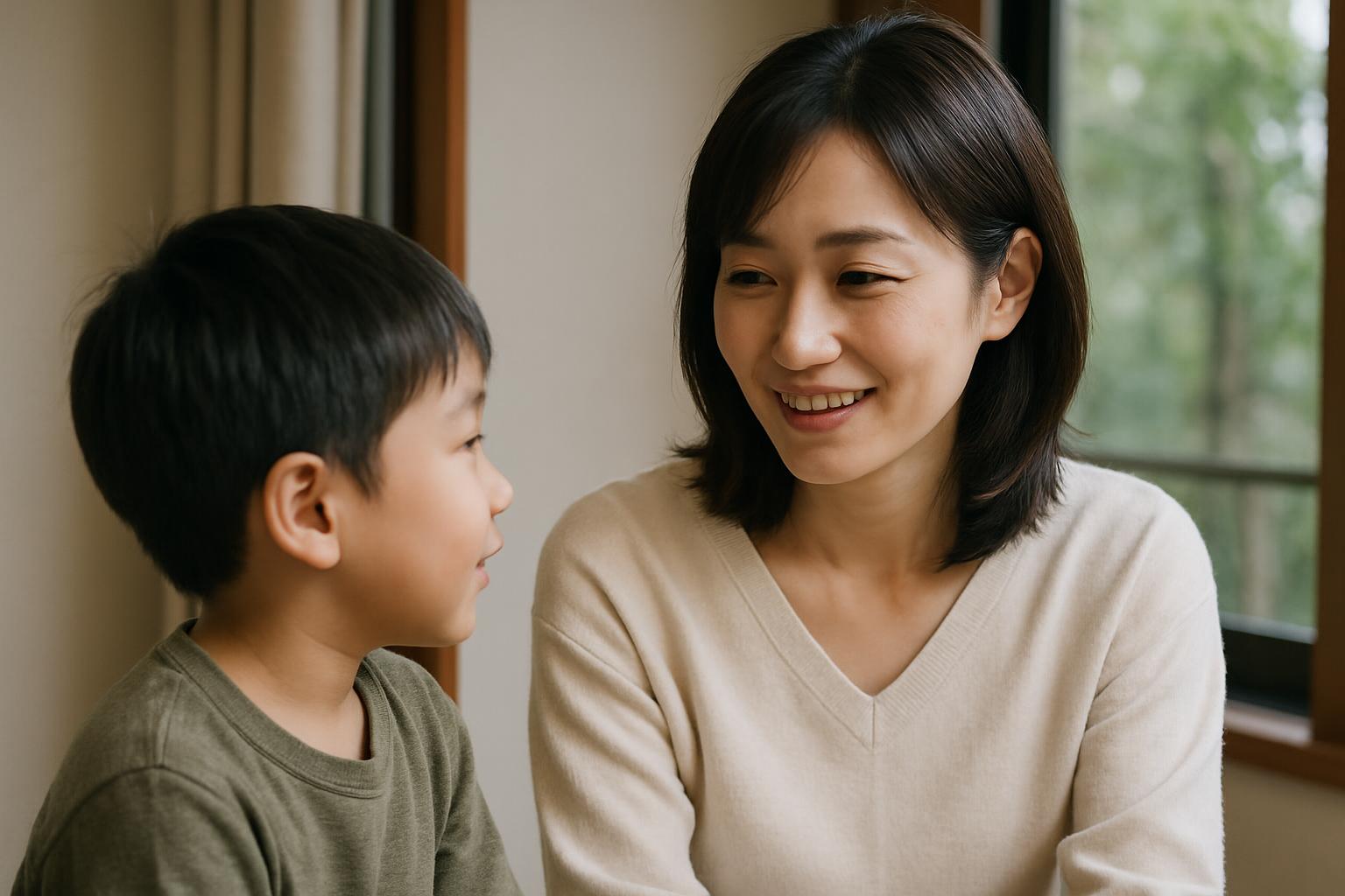 学校に行きたくない気持ちに寄り添って話をする親